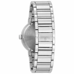 Best deal 🥰 Mens Bulova Stainless Steel Black Dial ⌚ Watch - 96C105 🎁 -Bulova Sales Store unnamed file 101