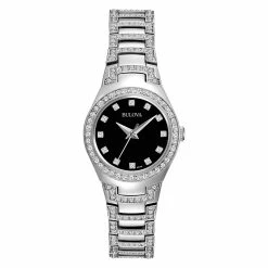 Top 10 🎁 Womens Bulova White Crystal Bracelet ⌚ Watch - 96L170 💯