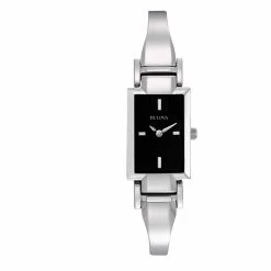 Best deal ❤️ Womens Bulova Stainless Steel Bangle Bracelet ⌚ Watch - 96L138 🧨