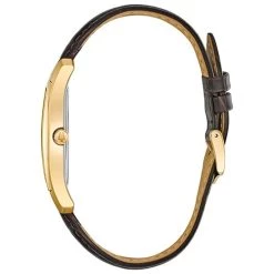 Flash Sale 🔥 Mens Bulova Classic Rectangular Gold-Tone ⌚ Watch - 97B162 ⭐ -Bulova Sales Store unnamed file 146