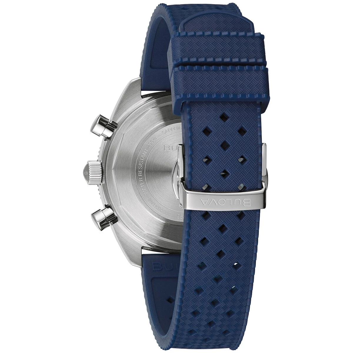 New π Mens Bulova Diver Chrono Blue Silicone Strap β Watch - 98A253 π₯° 5 New π Mens Bulova Diver Chrono Blue Silicone Strap β Watch - 98A253 π₯° - Image 3