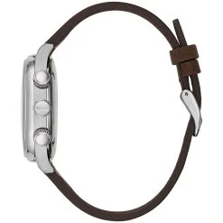 New 😀 Mens Bulova Military Automatic Brown Leather Strap ⌚ Watch - 96A245 ✨ -Bulova Sales Store unnamed file 162