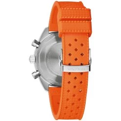 Budget ✨ Mens Bulova Diver Chrono Orange Silicone Strap ⌚ Watch - 98A254 😀 -Bulova Sales Store unnamed file 166