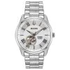 Best Sale 🥰 Mens Bulova Automatic Stainless Bracelet ⌚ Watch - 96A207 🛒