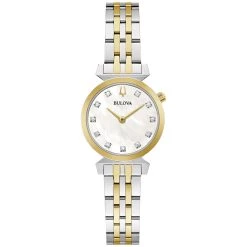 Flash Sale 😀 Womens Bulova Regatta Two-Tone Bracelet ⌚ Watch - 98P202 🥰