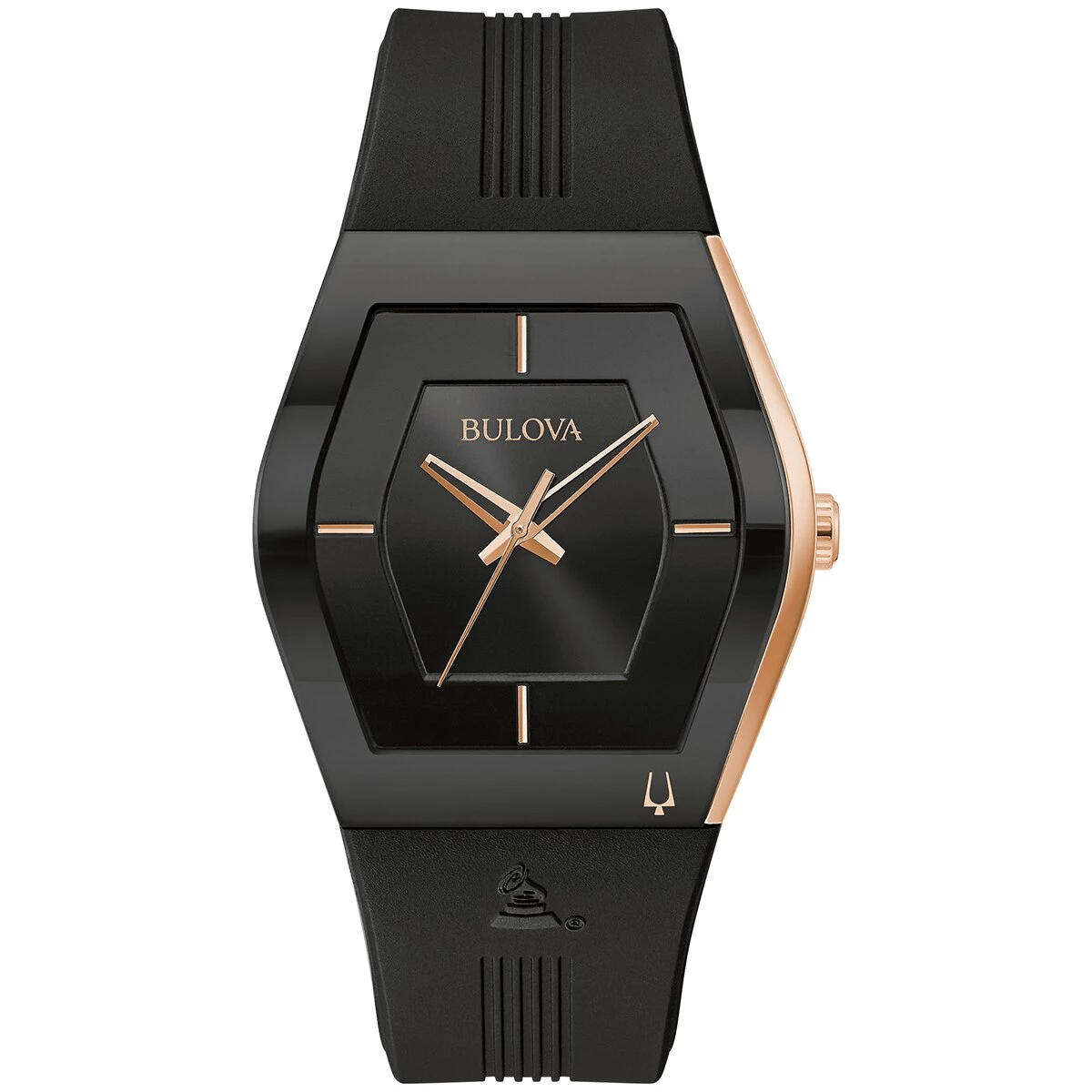 Coupon 🥰 Mens Bulova Latin GRAMMY® Black Rosegold Strap ⌚ Watch - 97A163 ❤️ 4 Coupon 🥰 Mens Bulova Latin GRAMMY® Black Rosegold Strap ⌚ Watch - 97A163 ❤️ - Image 2