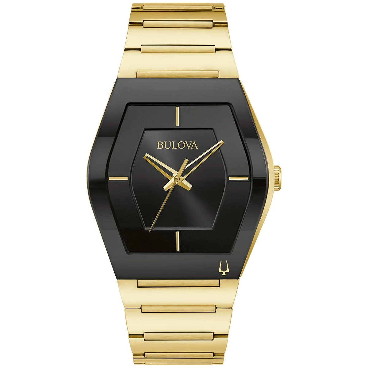 Hot Sale 😀 Mens Bulova Futuro Gold-tone Tonneau Black Dial ⌚ Watch - 97A164 ✨ 3 Hot Sale 😀 Mens Bulova Futuro Gold-tone Tonneau Black Dial ⌚ Watch - 97A164 ✨