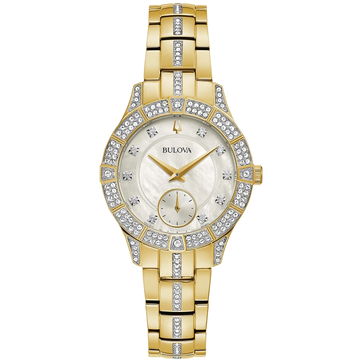 Best deal ๐ Womens Bulova Gold-tone Stainless Crystal Accent โ Watch - 98L283 ๐ 3 Best deal ๐ Womens Bulova Gold-tone Stainless Crystal Accent โ Watch - 98L283 ๐