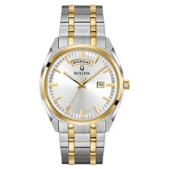 New ๐ฅ Mens Bulova Classic Two-Tone Bracelet โ Watch - 98C127 ๐คฉ