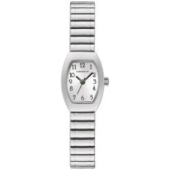Cheap 🎁 Womens Caravelle By Bulova Silvertone Bracelet ⌚ Watch - 43L218 ⭐