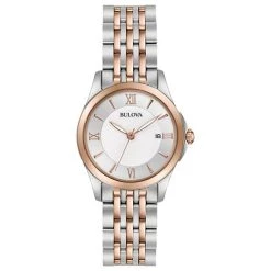Cheapest 💯 Womens Bulova Classic Two-Tone ⌚ Watch - 98M125 🌟