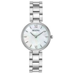 Best deal 🌟 Womens Bulova Classic Stainless Steel ⌚ Watch - 96L229 🤩
