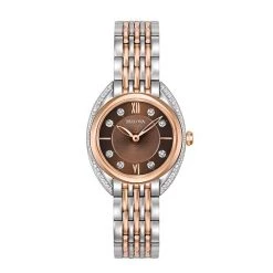 Wholesale 🔔 Womens Bulova Brown Dial ⌚ Watch - 98R230 🔥
