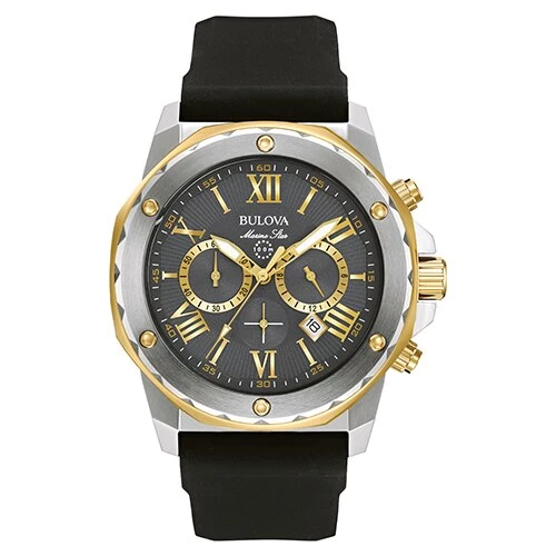 Budget ๐งจ Mens Bulova Marine Star โ Watch - 98B277 ๐ 3 Budget ๐งจ Mens Bulova Marine Star โ Watch - 98B277 ๐