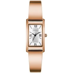Discount 👏 Womens Caravelle By Bulova Rosegold Bangle ⌚ Watch - 44L264 🌟