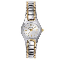Cheapest 🧨 Womens Bulova Two-Tone Bracelet ⌚ Watch - 98T84 🎁