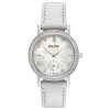 New 💯 Womens Bulova White Leather Strap ⌚ Watch - 96L245 🎁 -Bulova Sales Store unnamed file 323