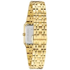Hot Sale ❤️ Womens Bulova Quadra Gold-Tone Bracelet ⌚ Watch - 97P140 ⭐ -Bulova Sales Store unnamed file 336