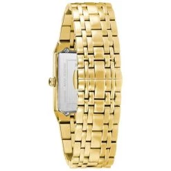 Deals 😉 Mens Bulova Quadra Gold Plated Bracelet ⌚ Watch - 97D120 ❤️ -Bulova Sales Store unnamed file 356