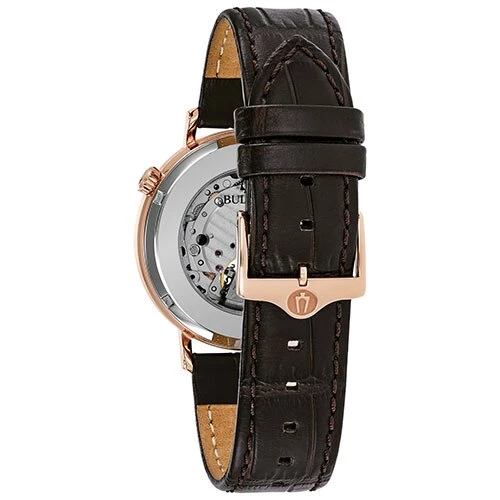 Best reviews of ๐ Mens Bulova Automatic Rose Gold & Leather Strap โ Watch - 97A136 ๐งจ 5 Best reviews of ๐ Mens Bulova Automatic Rose Gold & Leather Strap โ Watch - 97A136 ๐งจ - Image 3