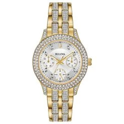 Wholesale 🔥 Womens Bulova Multi-Function Bracelet ⌚ Watch - 98N112 😉