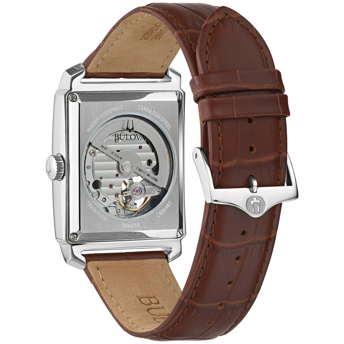 Flash Sale π― Mens Bulova Sutton Automatic Brown Leather Strap β Watch - 96A268 π 4 Flash Sale π― Mens Bulova Sutton Automatic Brown Leather Strap β Watch - 96A268 π - Image 2