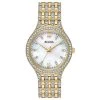 Best deal 😀 Womens Bulova Gold-Tone & Crystal Bracelet ⌚ Watch - 98L234 😍 -Bulova Sales Store unnamed file 44