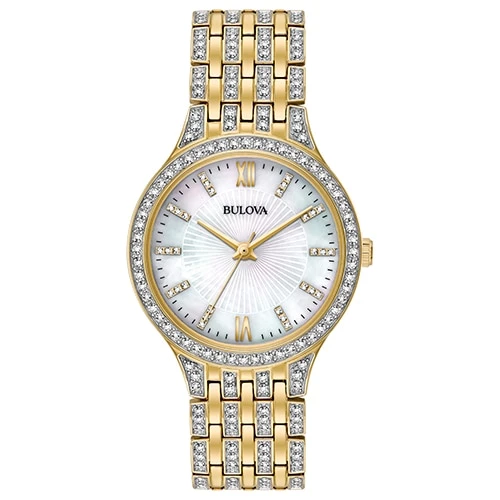 Best deal ๐ Womens Bulova Gold-Tone & Crystal Bracelet โ Watch - 98L234 ๐ 3 Best deal ๐ Womens Bulova Gold-Tone & Crystal Bracelet โ Watch - 98L234 ๐