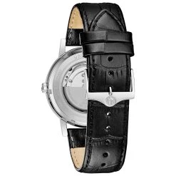 Wholesale 😀 Mens Bulova Automatic Black Dial Leather Strap ⌚ Watch - 96C131 💯 -Bulova Sales Store unnamed file 440