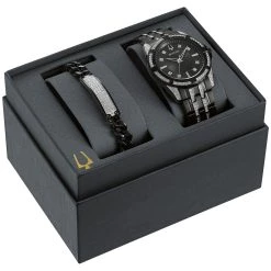 Top 10 ๐ Mens Bulova Crystal Accent โ Watch & Bracelet Gift Set - 98K109 ๐