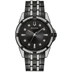 Top 10 🌟 Mens Bulova Crystal Accent ⌚ Watch & Bracelet Gift Set - 98K109 🛒 -Bulova Sales Store unnamed file 453