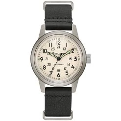 Wholesale 🌟 Mens Bulova Automatic Black Leather NATO Strap ⌚ Watch -96A246 ✨