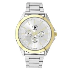 Best reviews of ⭐ Beverly-Hills-Polo-Club Mens Beverly Hills Polo Club Two-Tone Analog ⌚ Watch - 54182 ❤️