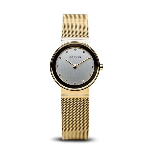Promo ๐ Womens BERING Gold Classic Mesh โ Watch - 10126-334 ๐ฏ 3 Promo ๐ Womens BERING Gold Classic Mesh โ Watch - 10126-334 ๐ฏ
