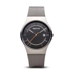 Wholesale โจ Mens BERING Dark Stainless Steel โ Watch - 11938-007 ๐
