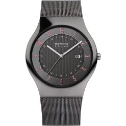 Budget ⭐ Mens BERING Solar Movement ⌚ Watch - 14640-077 🤩