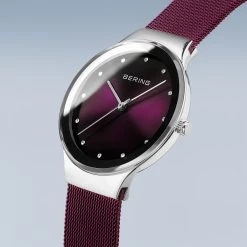 Cheapest 🔥 Womens BERING Stainless Steel Purple Dial ⌚ Watch - 12934-909 🎁 -Bulova Sales Store unnamed file 611