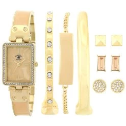 Best Sale 👍 Beverly-Hills-Polo-Club 👩 Womens Beverly Hills Polo Club Analog ⌚ Watch Set - 81723-BHP 🛒