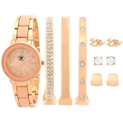 Cheap 🎁 Beverly-Hills-Polo-Club 👩 Womens Beverly Hills Polo Club Analog ⌚ Watch Set - 81731-BHP 🤩
