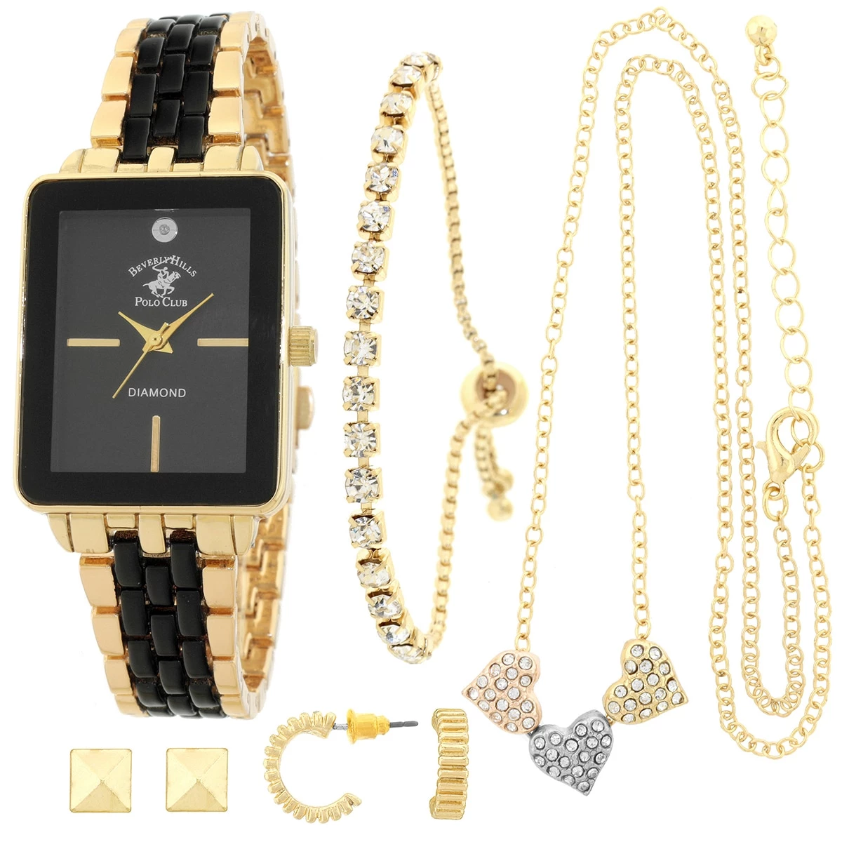 Outlet โ Beverly-Hills-Polo-Club ๐ฉ Womens Beverly Hills Polo Club Analog โ Watch Set - 81752-BHP ๐ฏ 3 Outlet โ Beverly-Hills-Polo-Club ๐ฉ Womens Beverly Hills Polo Club Analog โ Watch Set - 81752-BHP ๐ฏ