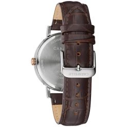 Best Sale 🛒 Mens Caravelle By Bulova Brown Leather ⌚ Watch - 44A118 🎉 -Bulova Sales Store unnamed file 78